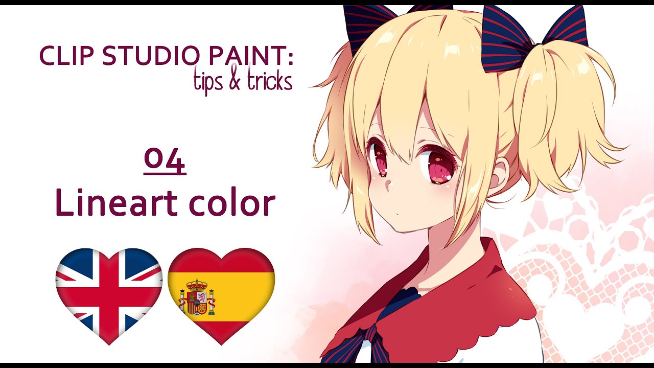 Clip Studio Paint Tips&Tricks 04: Lineart color (English - Español) -  YouTube