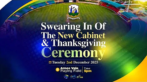 New NDP Government Swearing In Of The Cabinet  and Thanksgiving Ceremony.