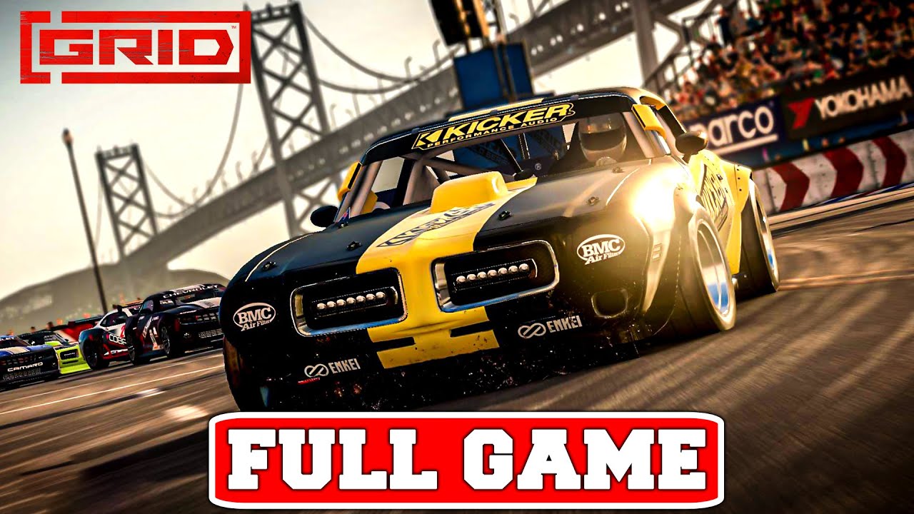 GRID Gameplay Walkthrough FULL GAME No Commentary (PC 60FPS Longplay ...