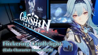 Video thumbnail of "Genshin Impact/Eula: 浪沫起舞 Dance of Aphros Character Demo BGM Advanced Piano Arrangement"