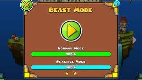 BEAST MODE [Geometry Dash World] level 2      #geometrydashworld #beastmode #geometrydash #fungame