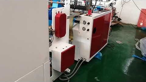 HSWX-300x2 Two Lines Star Sealing Coreless PE Garbage Bag-On-Roll Making Machine