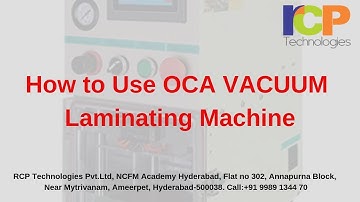 How to Use OCA Vacuum Laminating Machine | How to Remove Air Bubble On Mobile Display
