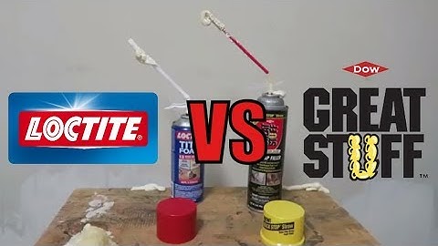 Loctite VS Great Stuff Expanding Foam
