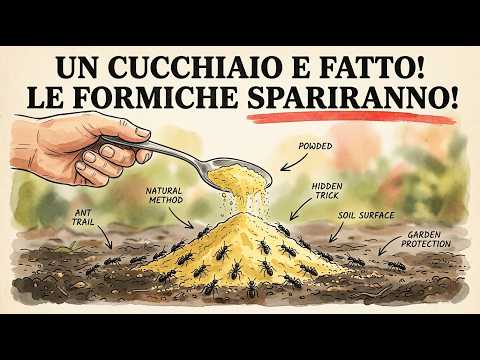 Video Come Eliminare le Formiche? Questo Trucco da Farmacia con 1 Cucchiaino Potrebbe Sorprenderti