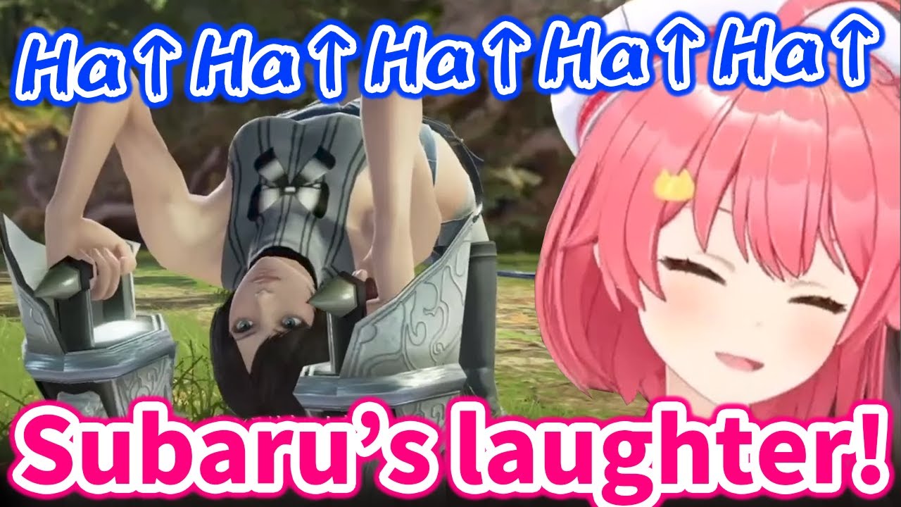 Miko laughs so hard at character who sounds and looks exactly like Subaru【Hololive/Eng sub】