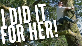 STUCK IN A TREE!! (Newcastle Island Park)