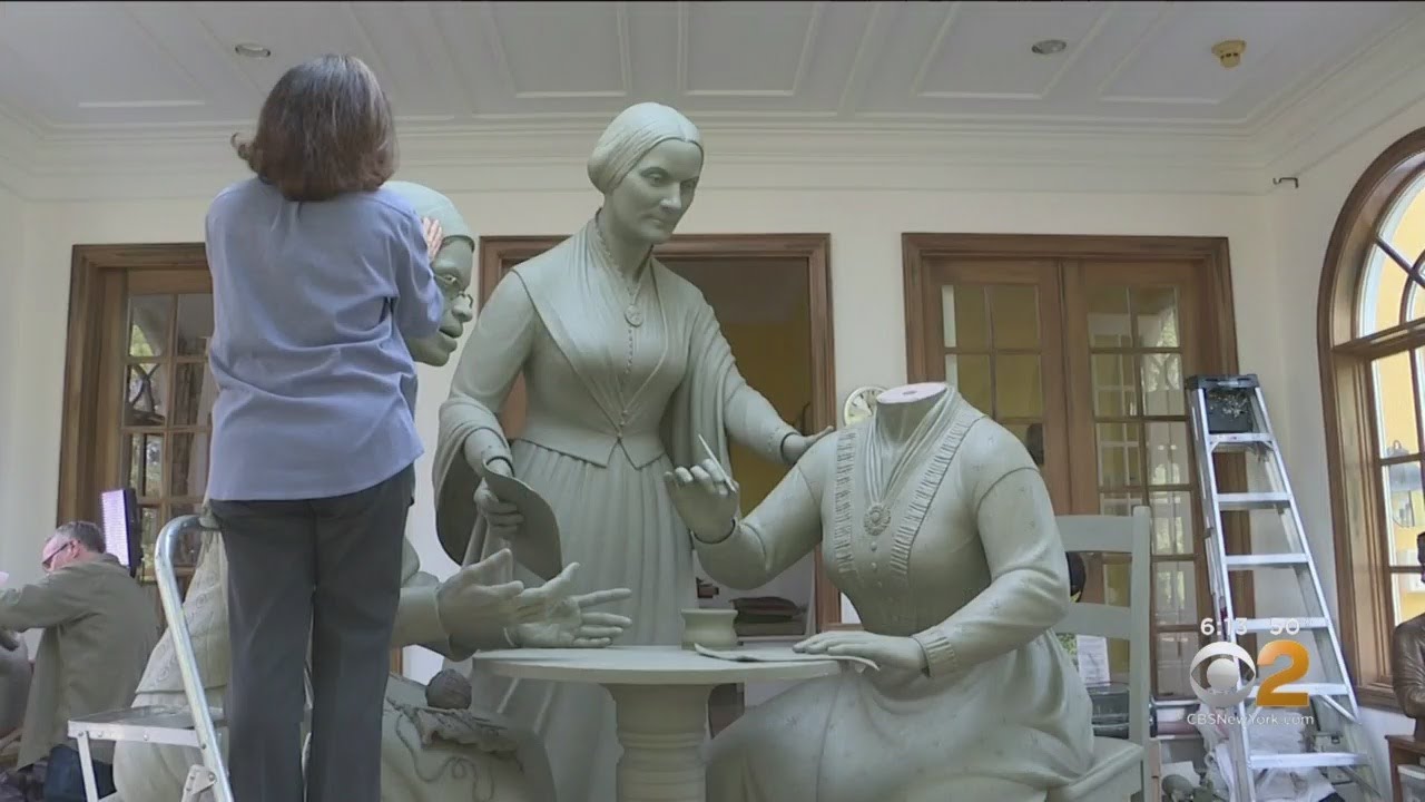 Artists Creating Central Park's First Statues Of Real Women