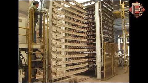 BBT finger forklift brick loading and unloading machine for auto brick tunnel kiln project