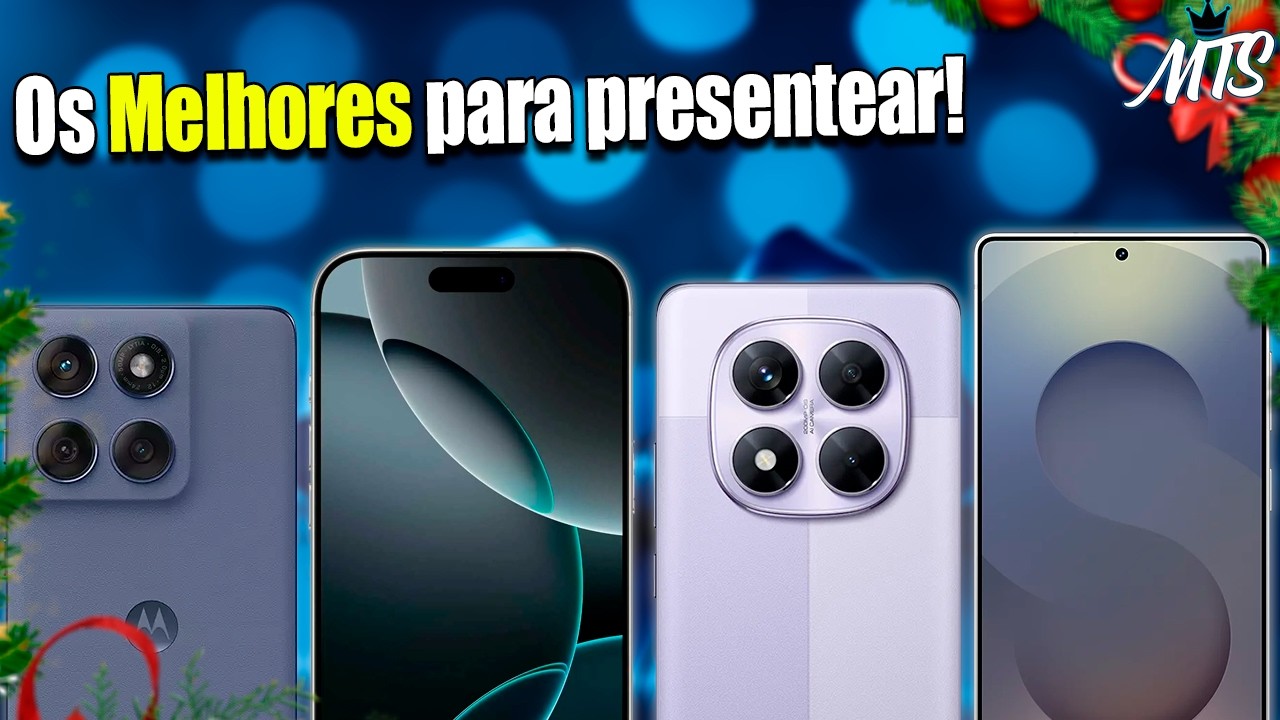 Os 8 Melhores Celulares para Dar de Presente Neste Fim de Ano!