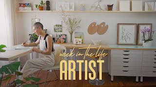 First Week in my Life as a Full Time Artist!