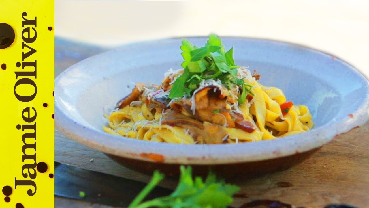 Porcini Mushroom Pasta | Gennaro Contaldo | Jamie Oliver