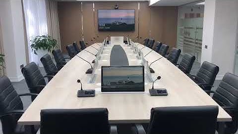 VISSONIC CASE - Audio Conference Solution with Video Screen in Kazakhstan