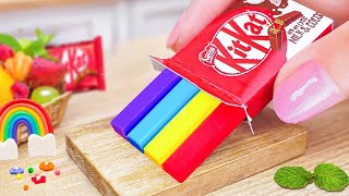 Amazing KitKat Cake | Best Miniature Rainbow KitKat Chocolate Cake Decorating Recipes