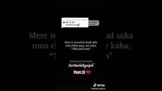 Tiktok Sad Sayari Video