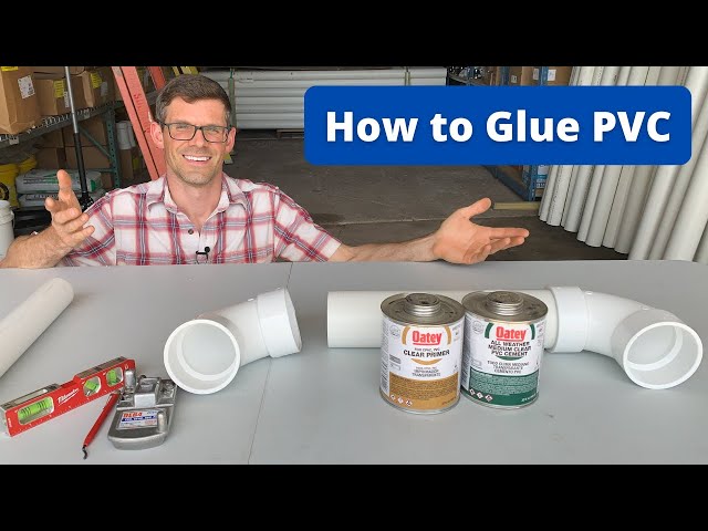 What is the best glue for PVC pipe & fittings? – FORMUFIT