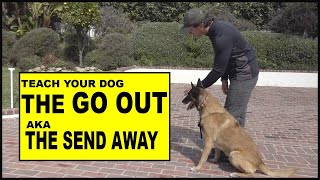 Teach Your DOG the Go OUT / Send Away  Dog Training Video