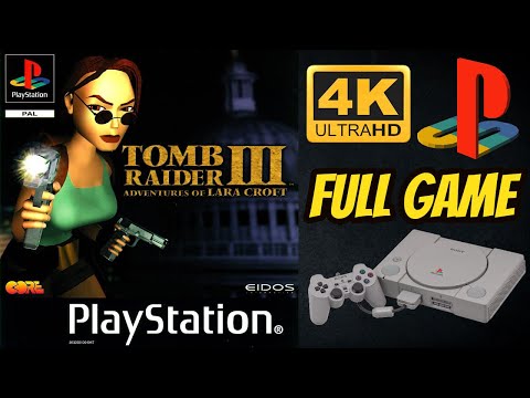 Tomb Raider 3: Adventures of Lara Croft | PS1 | 4K60ᶠᵖˢ🔴| 100% Longplay Walkthrough Full Movie Game