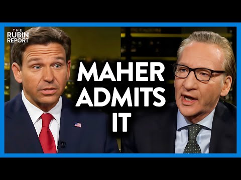 Watch DeSantis’ Face When Maher Admits NY Times Lied