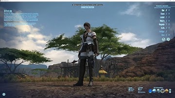 FF14 - Parallax Occlusion on the ground