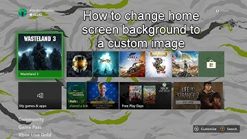 How to change your Xbox One Home Screen Background