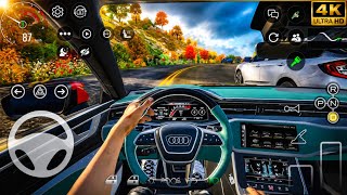 Custom Cars: Online Drive - Audi R7  Realistic POV Driving | realistic driving #viralgame#gaming screenshot 3