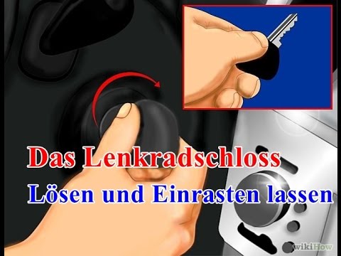 Video: Wie entriegelt man das Lenkrad per Knopfdruck?