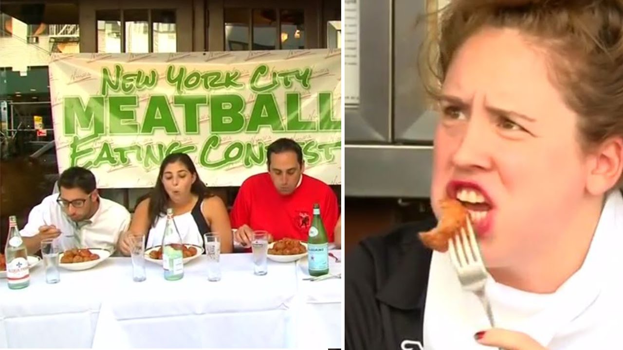 Meatball eating competition in NYC to help Italian earthquake victims