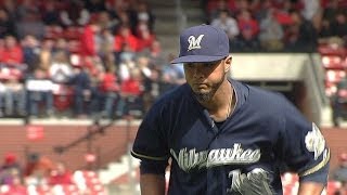Maldonado pitches scoreless relief inning