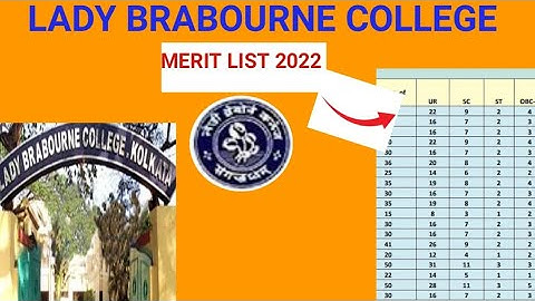 Lady brabourne college merit list 2022 | Wb College admission | How to check Lady merit list 2022