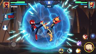 Pertarungan Super Hero Stickman! - Stickman Heroes Fight screenshot 2