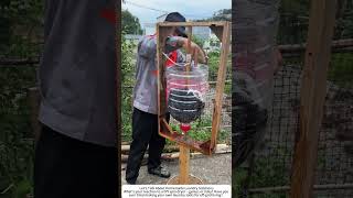 DIY Semi‑Automatic Spin Dryer – Fast, Homemade Clothes Dehydration 👕🌀