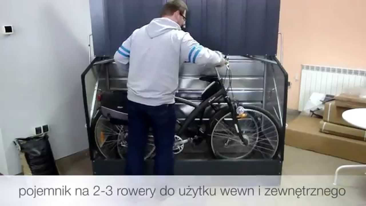 Box rowerowy - skrzynia na rowery - www.ZadbanyDom24.pl