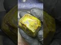 Oregon Green Opal. Wow this stuff is so fragile/soft! #rocks #rockhounding #lapidary