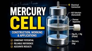 Mercury Cell Explained in 60 Seconds 🔋 #ICSE #chemistry #cbse #EducationalVideo #ScienceAnimation