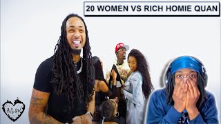 SHAWTY TRYNNA EAT IT ON THE SPOT!?!😈😱🍆|50 WOMEN VS 1 RAPPER:  RICH HOMIE QUAN (REACTION)