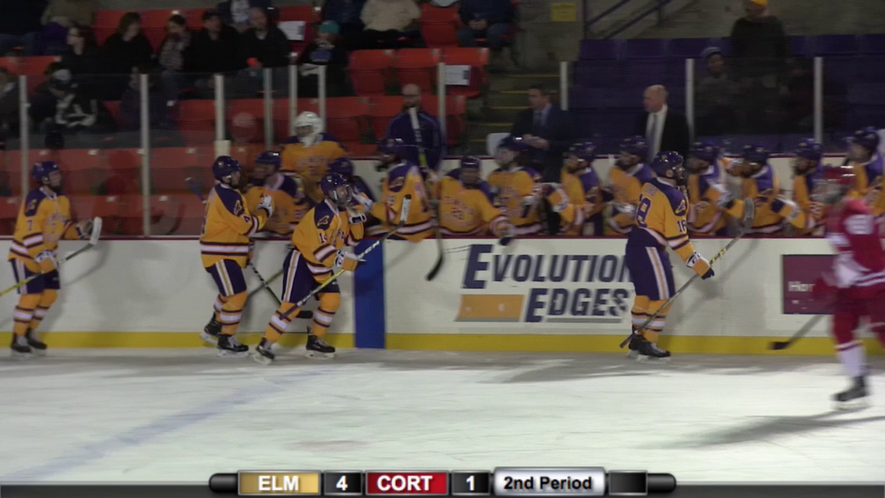 Elmira College Men's Ice Hockey vs. SUNY Cortland Highlights YouTube