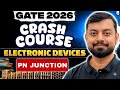 GATE 2026 Crash Course | Electronic Devices | PN JUNCTION | Shishir Das Sir