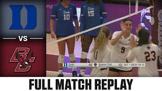 Duke vs. Boston College Full Match Replay | 2023 ACC Volleyball