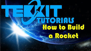 Tekkit Tutorial - To the Moon Part 1 - How to Build a Rocket