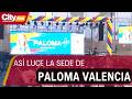 Así luce la sede de Paloma Valencia tras resultados electorales | CityTv