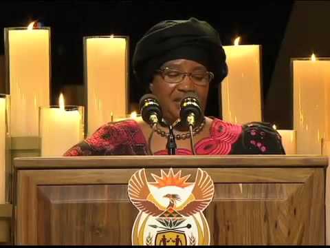 مراسم وداع و به خاک سپاری نلسون ماندلا