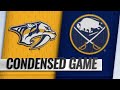 04/02/19 Condensed Game: Predators @ Sabres