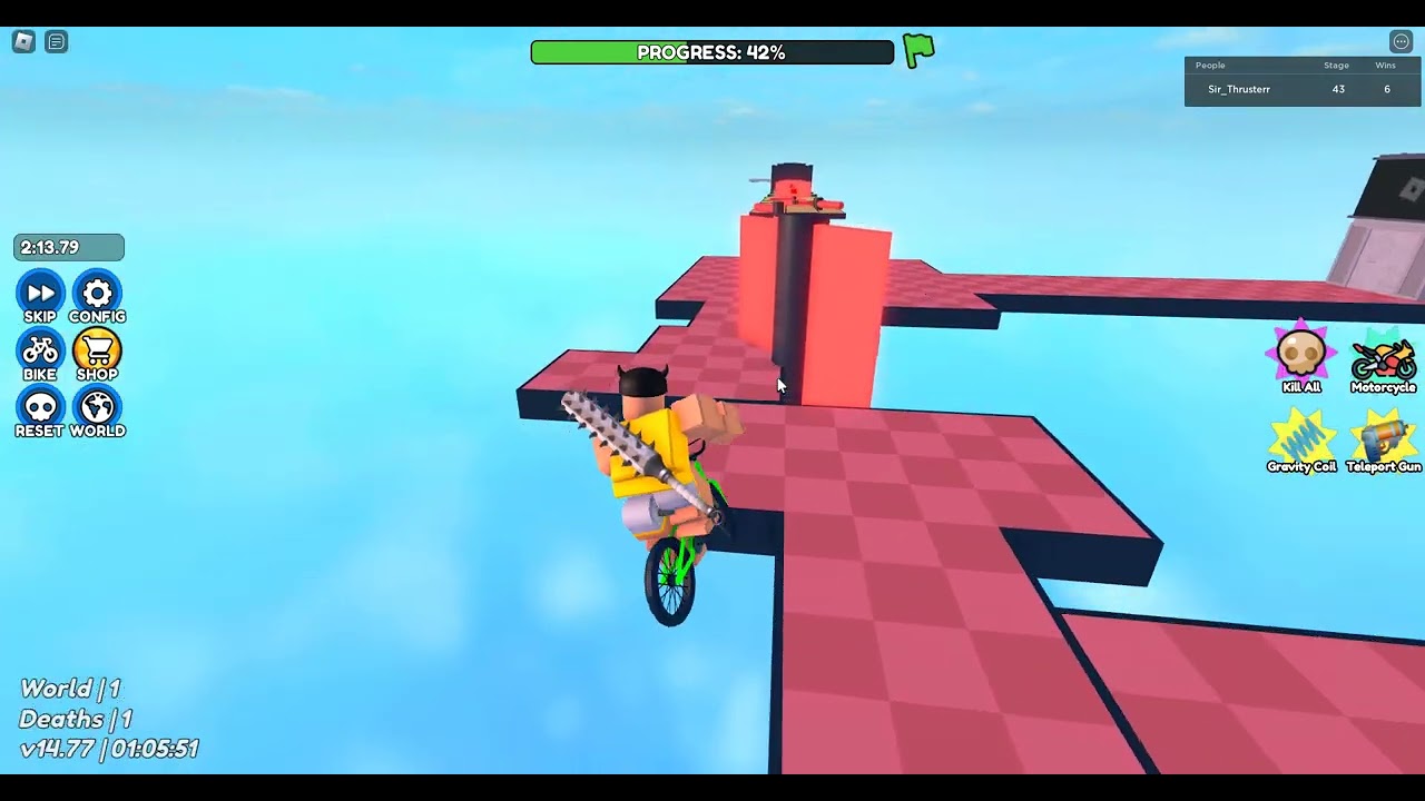 🆕ROBLOX Obby But You're on a Bike🚴🏽 5890-9016-3392, de mbottv