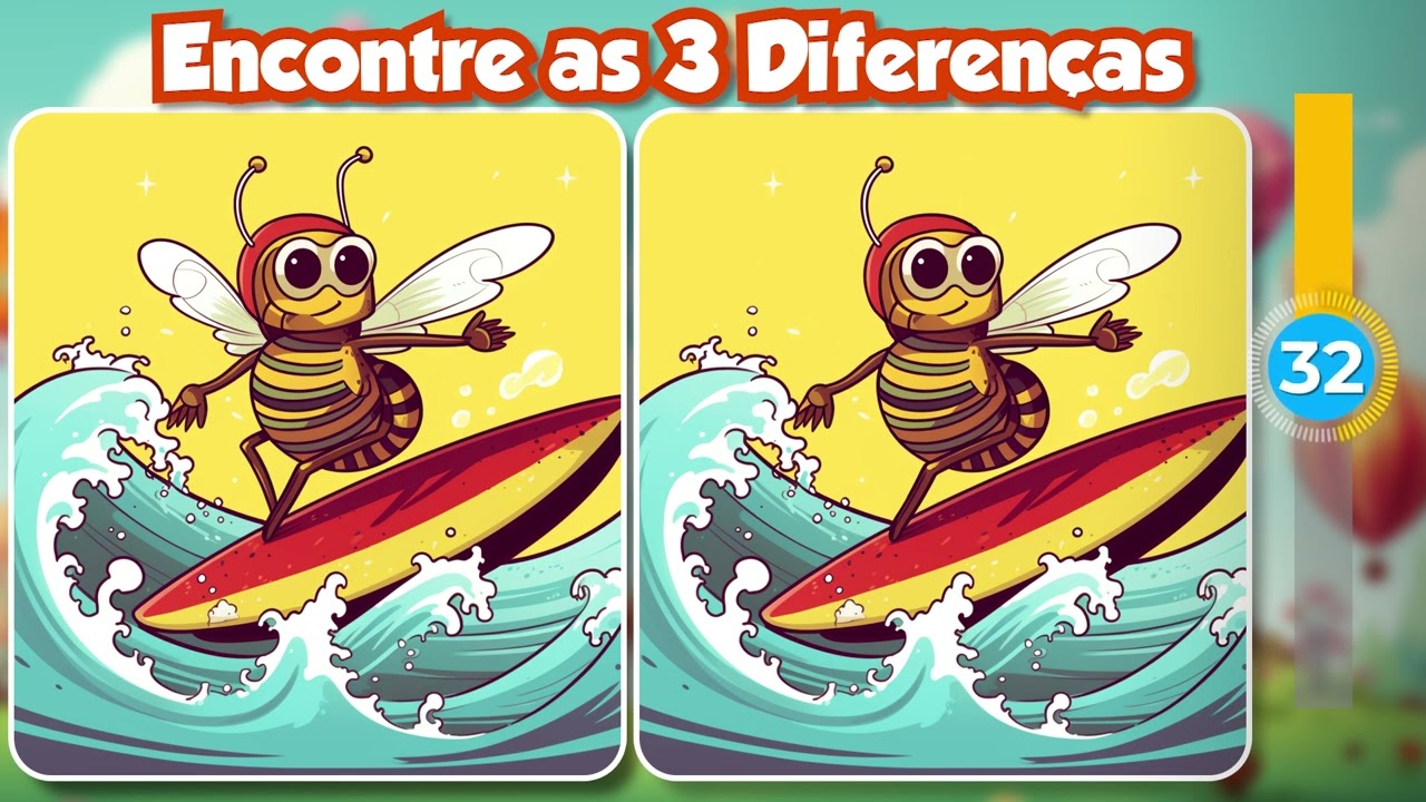 Encontre 3 diferenças - Jogo dos 3 erros #shorts 