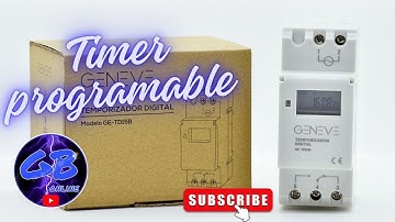 COMO PROGRAMAR UN TIMER DIGITAL