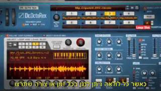 Dr Octorex Reason Rex Loop Player with Hebrew Subtitles