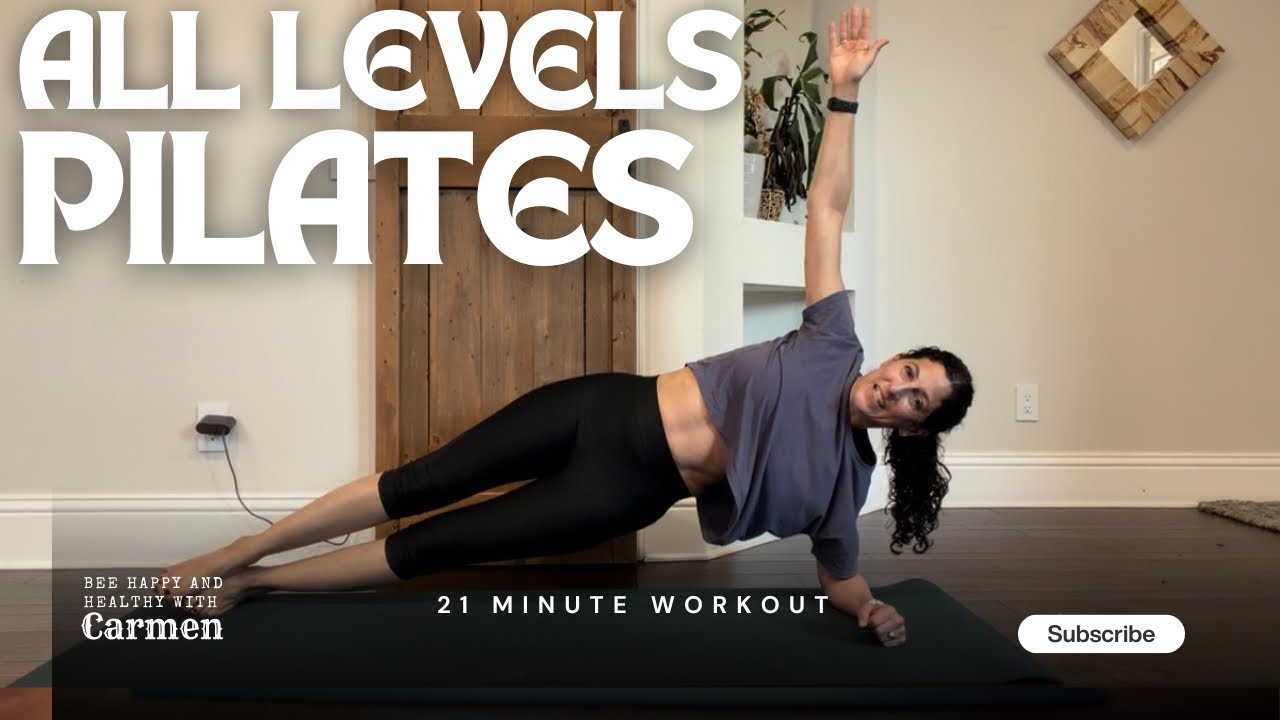 20 MIN FULL BODY PILATES WORKOUT | Beginner Weight Loss | No Equipment | Low Impact Fat Burn