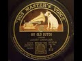 "My Old Dutch" Albert Chevalier sings British Music Hall classic LYRICS Berliner disc 1898 London