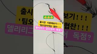 #델리온 #갑오징어 #채비  출시전에 써볼게요^^ 감사합니다🔥 #델리리그2세대 #특허채비  봄갑오징어 출조!!